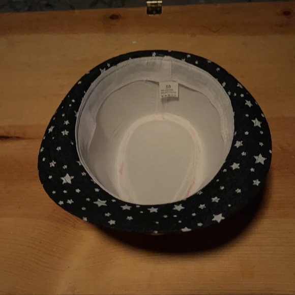 Unisex red white and blue Fedora cloth hat 4th of July hat - Picture 2 of 4